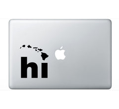 hawaii-vinyl-decal applied on car window outdoor waterproof