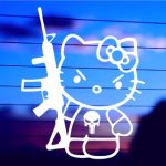 cute-but-dangerous-cat-vinyl-decal-on-car-window-bumper