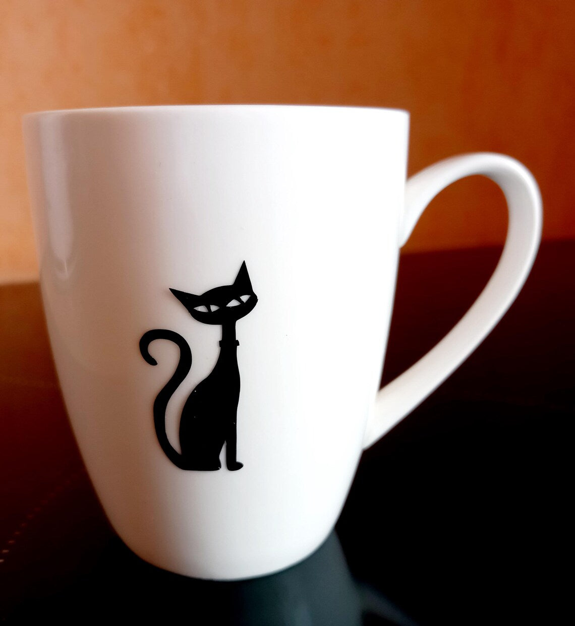 cat decals .Home decor . Cat silhouette. Atomic, Die Cut Vinyl Decal