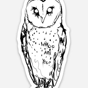 Black and White Animal  Die Cut Vinyl Decal