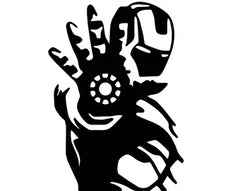 Iron Man   Die Cut Vinyl Decal