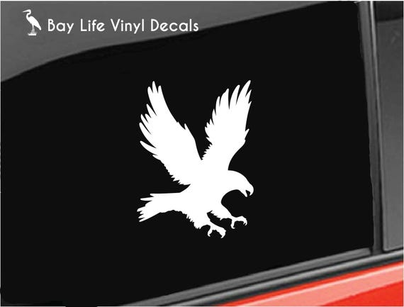 Eagle Vinyl Decal  Die Cut Vinyl Decal