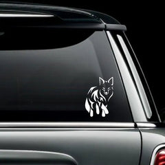 Fox Car Truck Van Window or Bumper Decal Die Cut Vinyl Decal