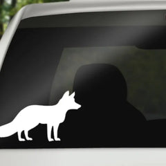 Fox Decal, Fox Decal Die Cut Vinyl Decal