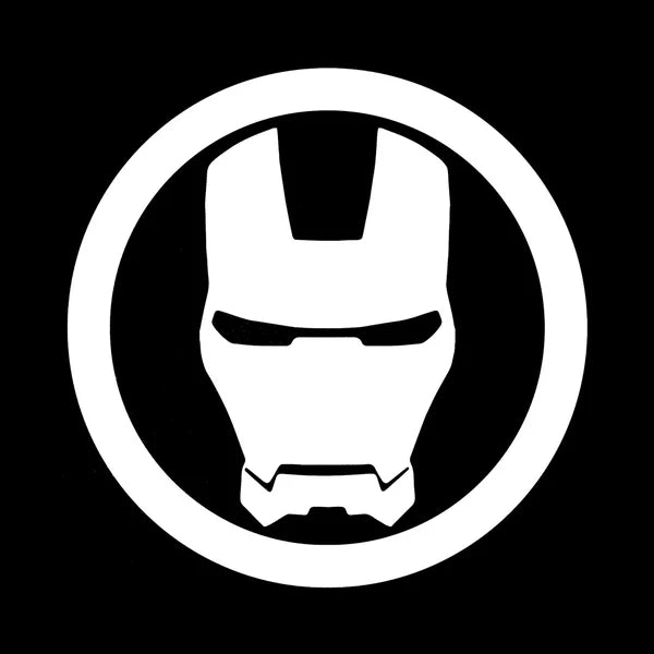 Iron Man Vinyl Decal  Die Cut Vinyl Decal