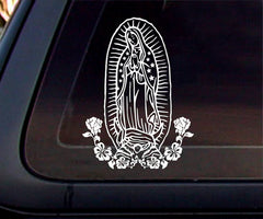 Virgin mary White | Die Cut Vinyl Decal