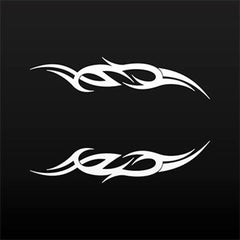 Decal Tribal Racing Design flamed Helmet motorcycle top quality Motorbike car Jet ski decoration ZZZZ5 | Die Cut Vinyl Decal