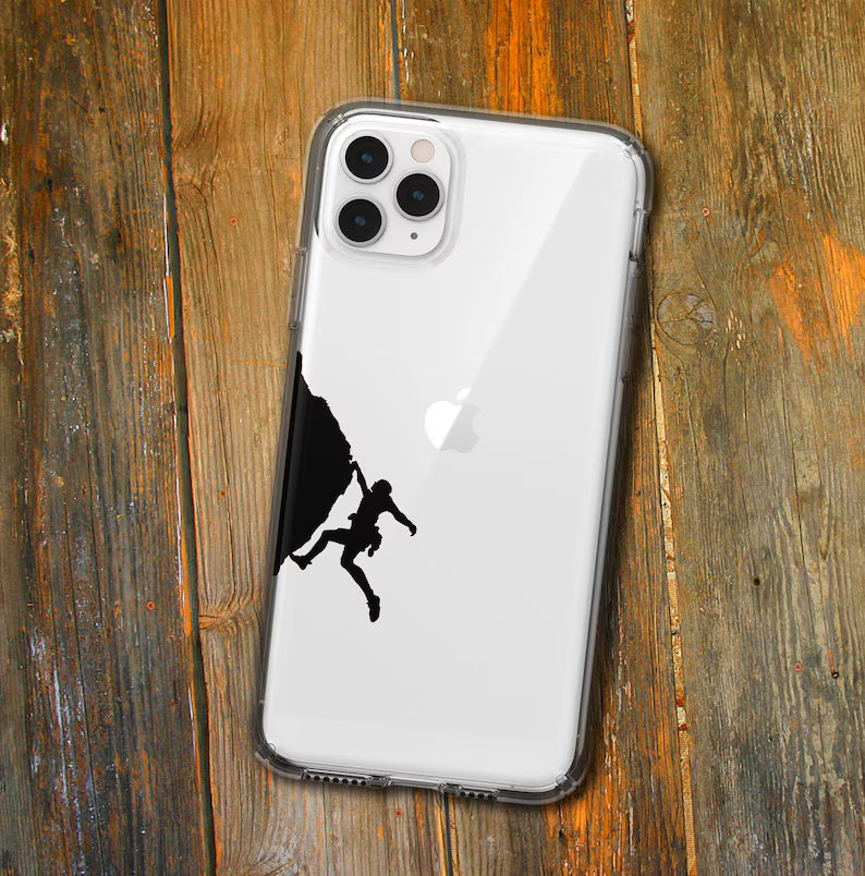 Rock Climber Male or Female  | Die Cut Vinyl Decal