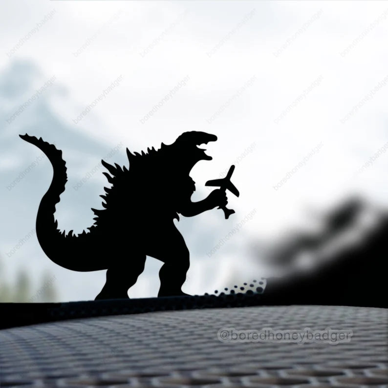 Kaiju Monster Easter egg Decals - Die Cut Vinyl Decal
