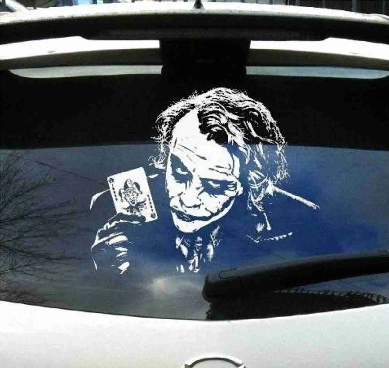 Joker decal - Die Cut Vinyl Decal