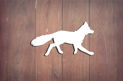 Fox Decal, Nursery Wall Art Die Cut Vinyl Decal