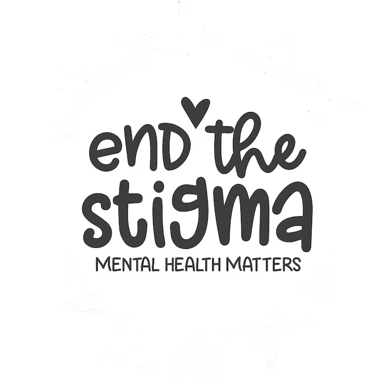 End The Stigma, Decal - Die Cut Vinyl Decal