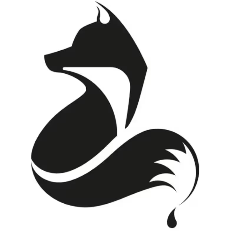 Fox decal Die Cut Vinyl Decal
