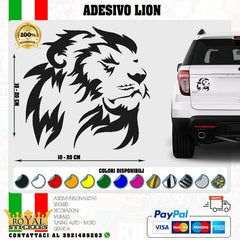 sticker lion car motorcycle scooter helmet car tuning lion decal various objects Die Cut Vinyl Decal