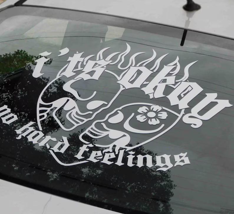 Eternity lovers Windshield Rear Window Decal | Die Cut Vinyl Decal