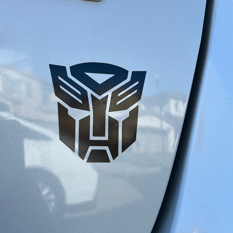 Transformers Autobot Bumper Decal | Die Cut Vinyl Decal