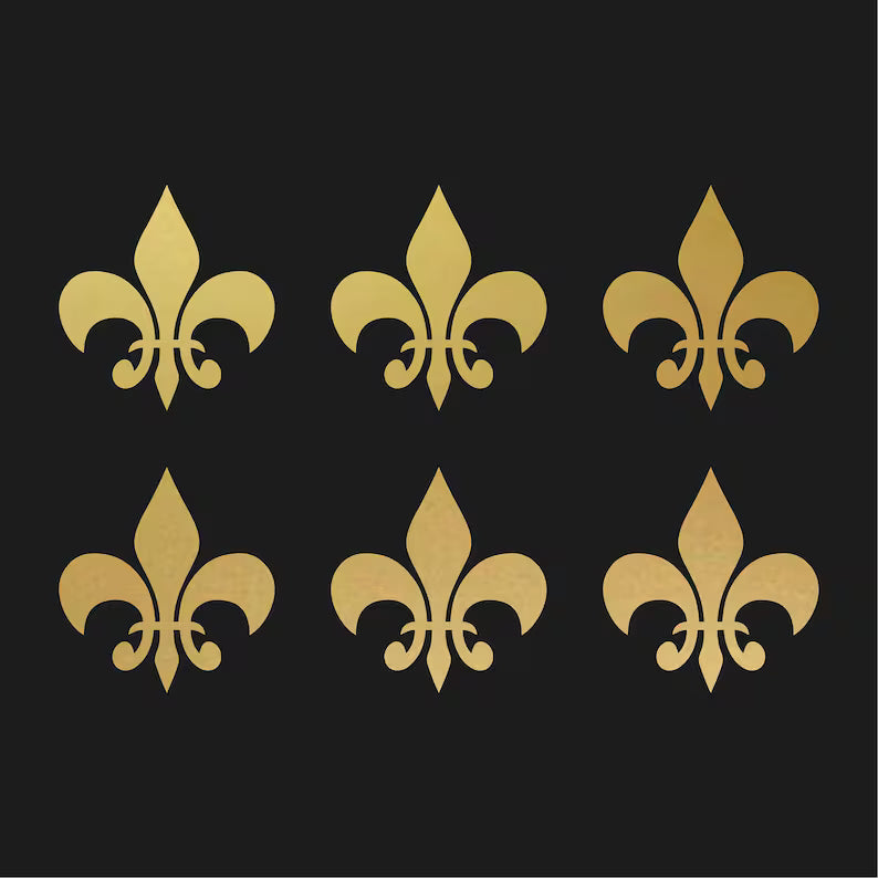Fleur De Lis Vinyl Decal | Die Cut Vinyl Decal