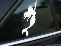 Ariel Decal, Little Mermaid decal, Car Decal, wall decal, laptop stickers, Vinyl Decal, Stickers, Gifts, For Her, For Him | Die Cut Vinyl Decal