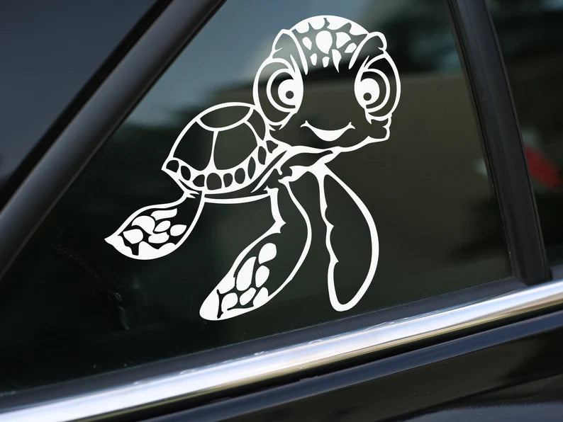 Squirt Decal, Finding Nemo decal, Car Decal, wall decal | Die Cut Vinyl Decal