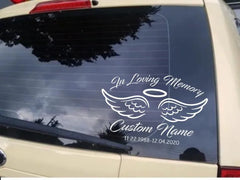 In Loving Memory Decal |  Die Cut Vinyl Decal