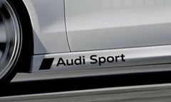 Audi Sport decals stickers for mirror door sill windows thresholds car vinyl graphics Die Cut Vinyl Decal