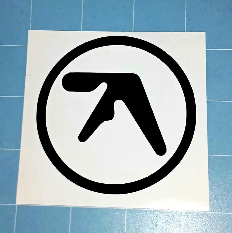 Aphex Twin Vinyl Decal - Die Cut Vinyl Decal
