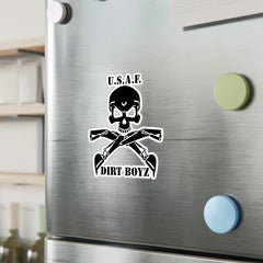 USAF Dirtboyz logo, sticker, Vehicle Stickers, Laptop Decals Die Cut Vinyl Decal