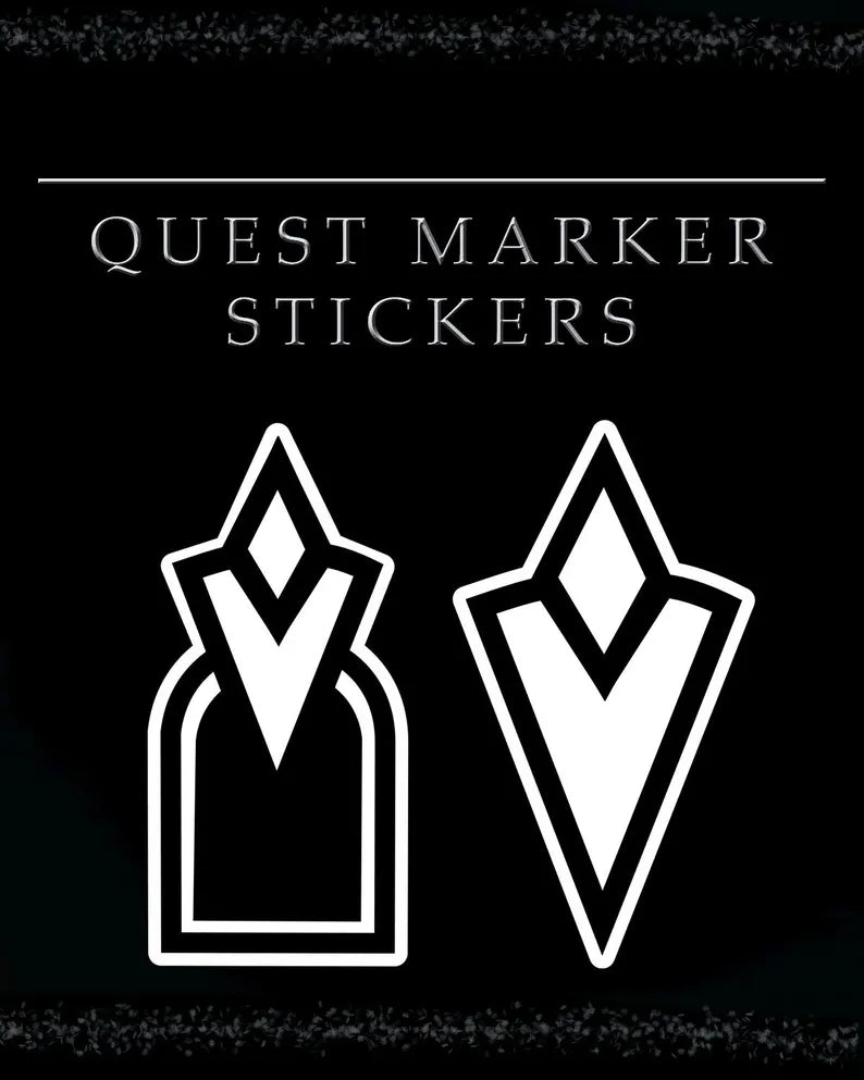 Quest Marker Decal | Die Cut Vinyl Decal