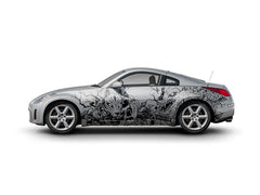 Kitsune Skull Car Side Japanese Die Cut Vinyl Decal