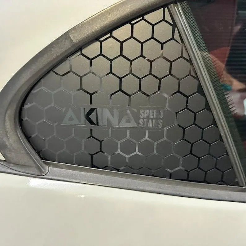 Honeycomb Quarter Window Decal | Die Cut Vinyl Decal