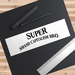 Super smash capitalism bro - Car Decal Die Cut Vinyl Decal