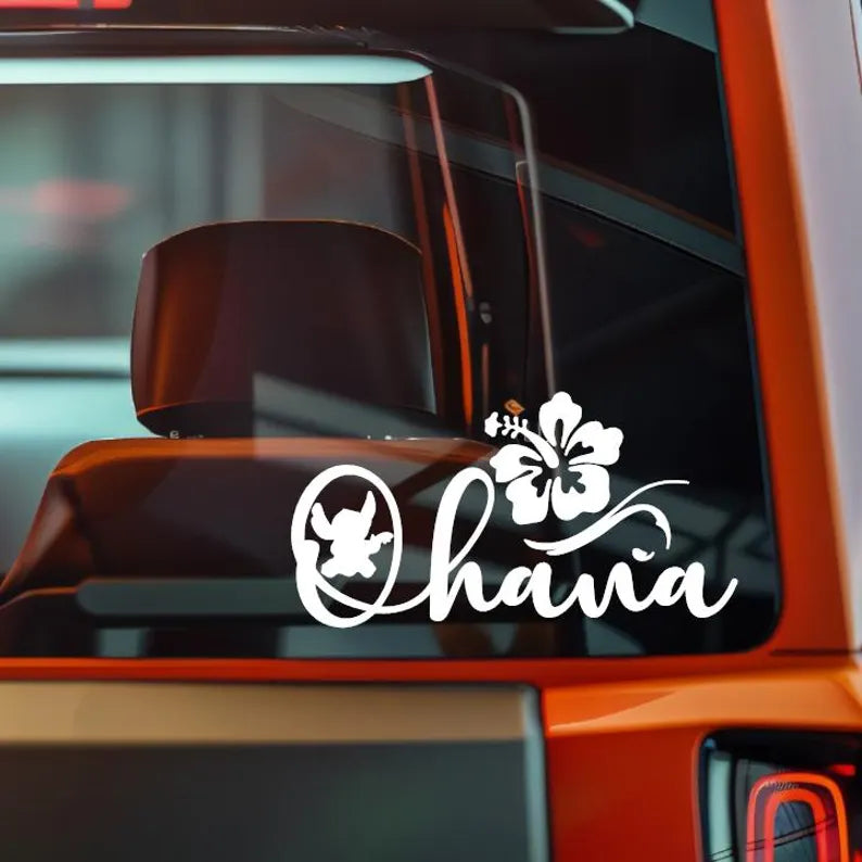 Ohana Decal | Die Cut Vinyl Decal