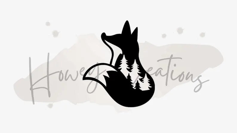 Fox Vinyl Decal Die Cut Vinyl Decal
