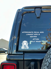 Chibi Elven and Human Mage Vinyl Decal - Die Cut Vinyl Decal