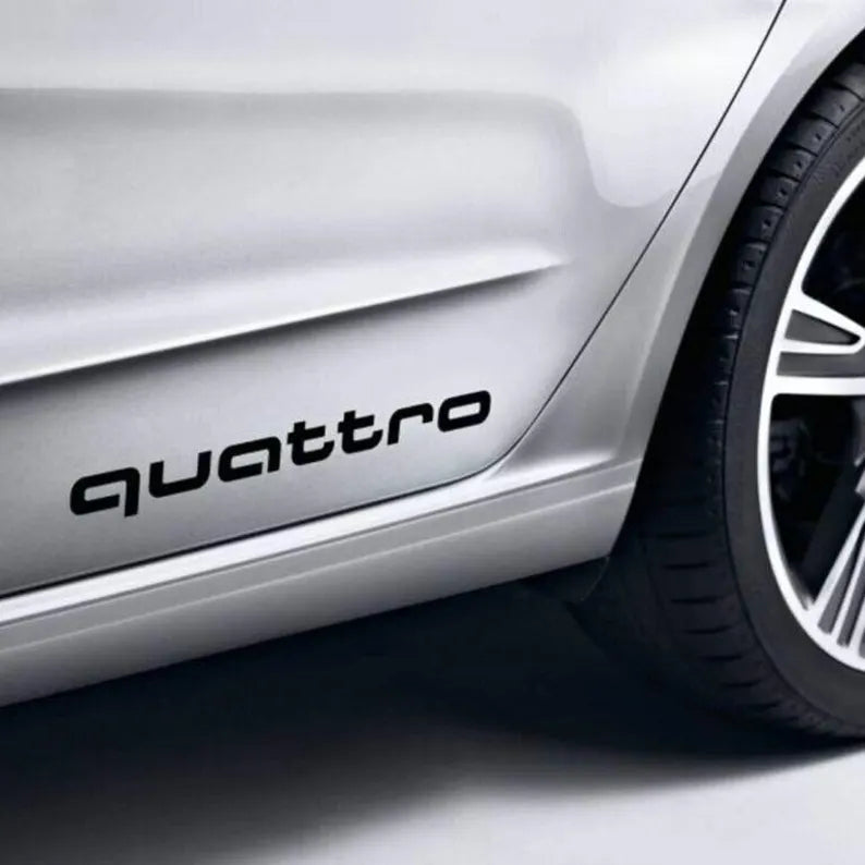 Quattro decals | Die Cut Vinyl Decal