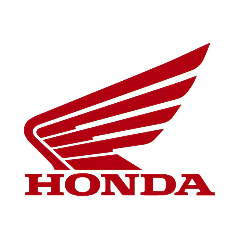 Honda Powersports "Stacked Wing" Logo Vinyl Die-Cut Deca - Die Cut Vinyl Decal
