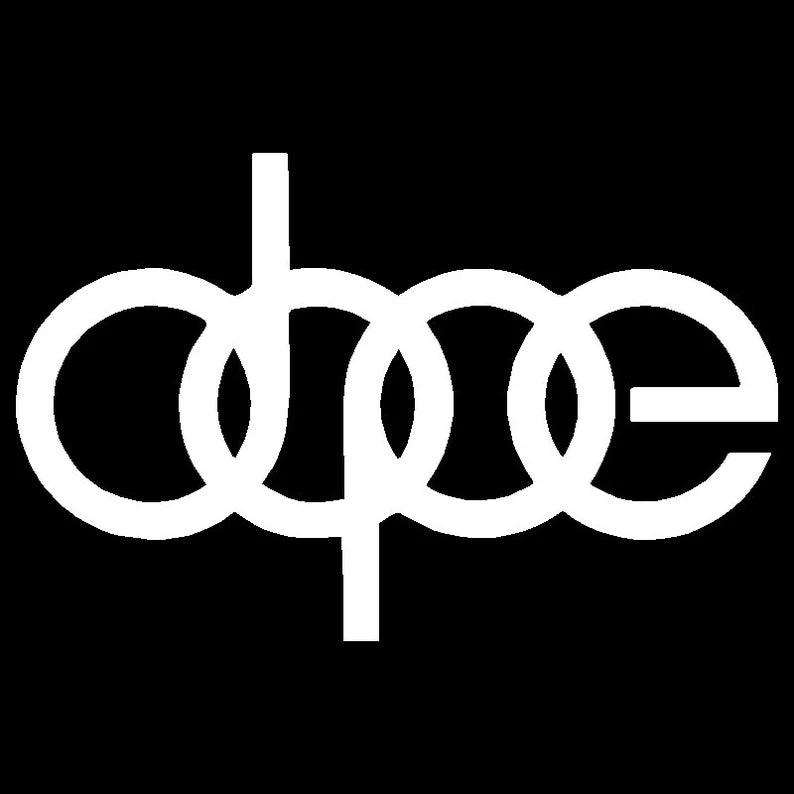 DOPE style #1 Tuner JDM Euro | Die Cut Vinyl Decal