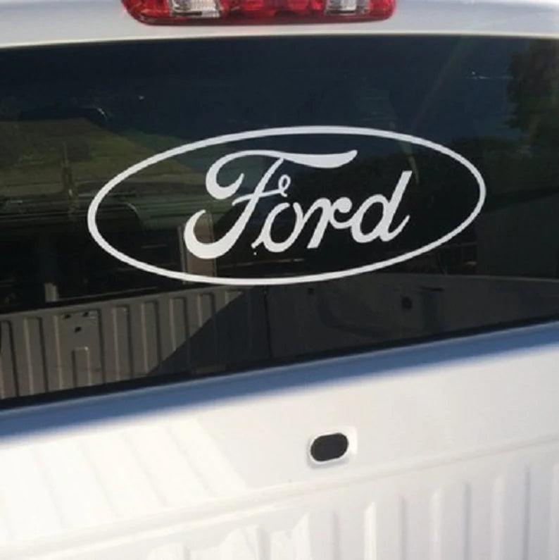 Ford Window Decal  | Die Cut Vinyl Decal