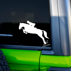 Horse Car Decal Die Cut Vinyl Decal