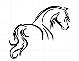 Black Vinyl  Die Cut Vinyl Decal