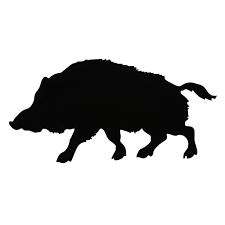 Car Sticker Creative Hunting Wild Boar Decals Fashion Auto Accessories PVC Body Decoration Sunscreen Cover Scratch Decal Die Cut Vinyl Decal