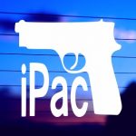 IPAC vinyl die cut decal for cars trucks laptops windows