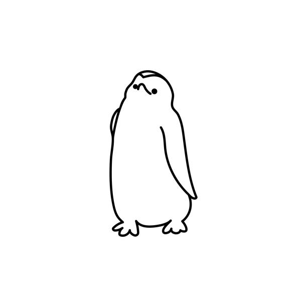 penguin chick.   Die Cut Vinyl Decal