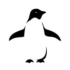 Penguin. Die Cut Vinyl Decal