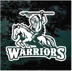 warrior-on‑horseback‑vinyl‑car‑decal‑die‑cut‑sticker