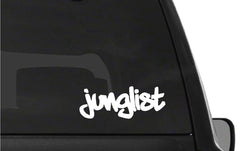 Junglist Vinyl Die Cut Vinyl Decal/ Bumper For Windows, Cars, Trucks, Laptops, Etc.