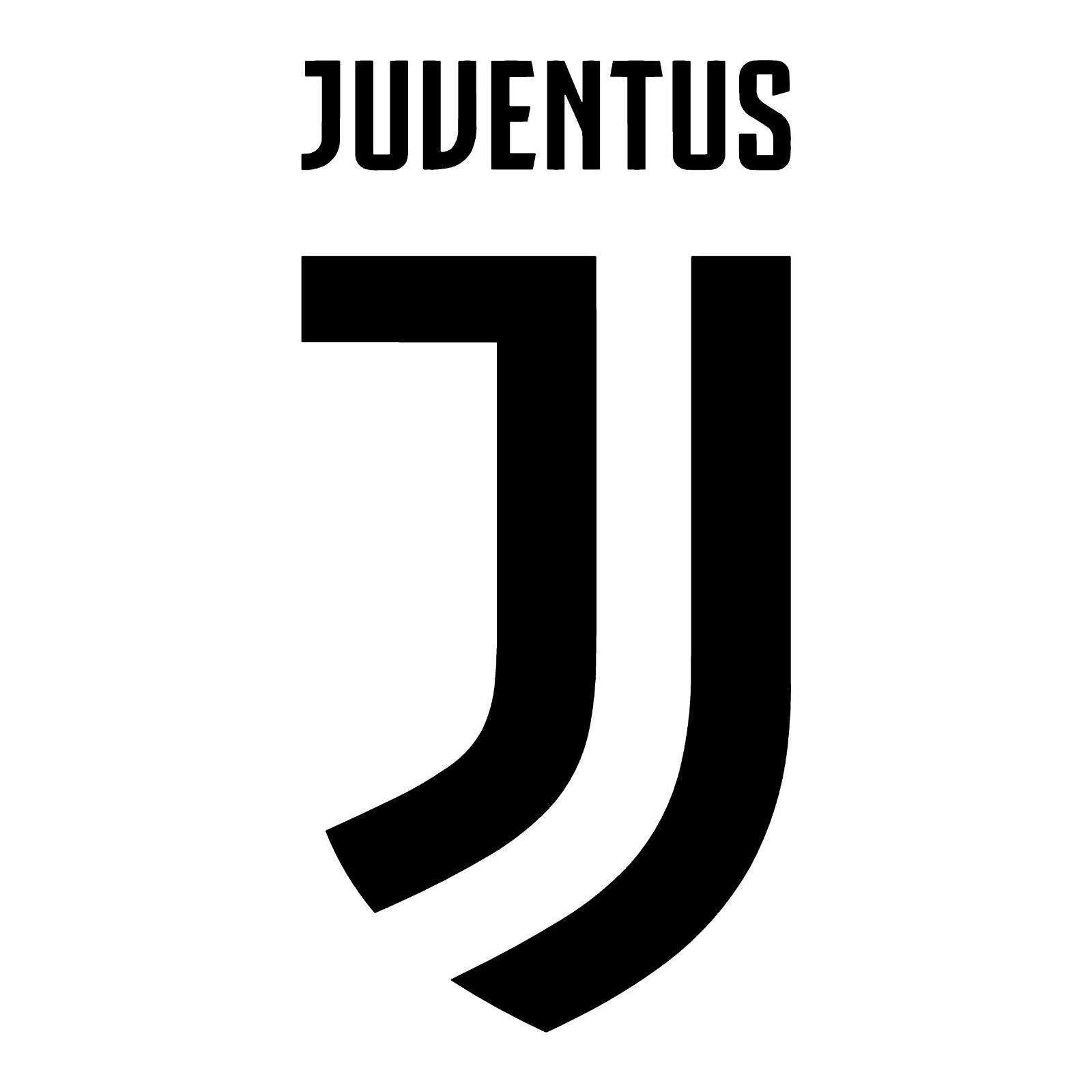juventus‑club‑vinyl‑sticker black waterproof for cars trucks laptops