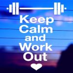 keep-calm-work-out-vinyl-decal-on-car-window-bumper