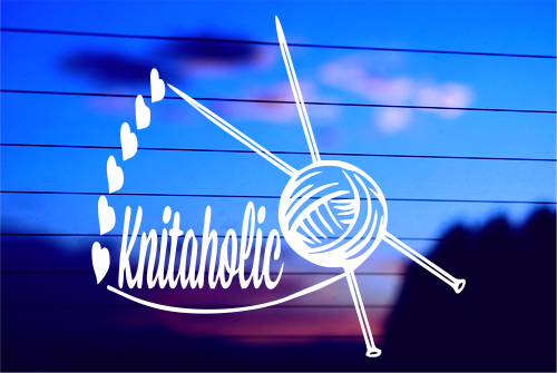 knitaholic-vinyl-car-decal-die-cut-sticker
