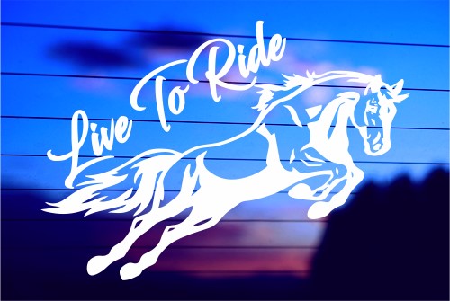 live-to-ride-horse-vinyl-car-decal-die-cut-sticker